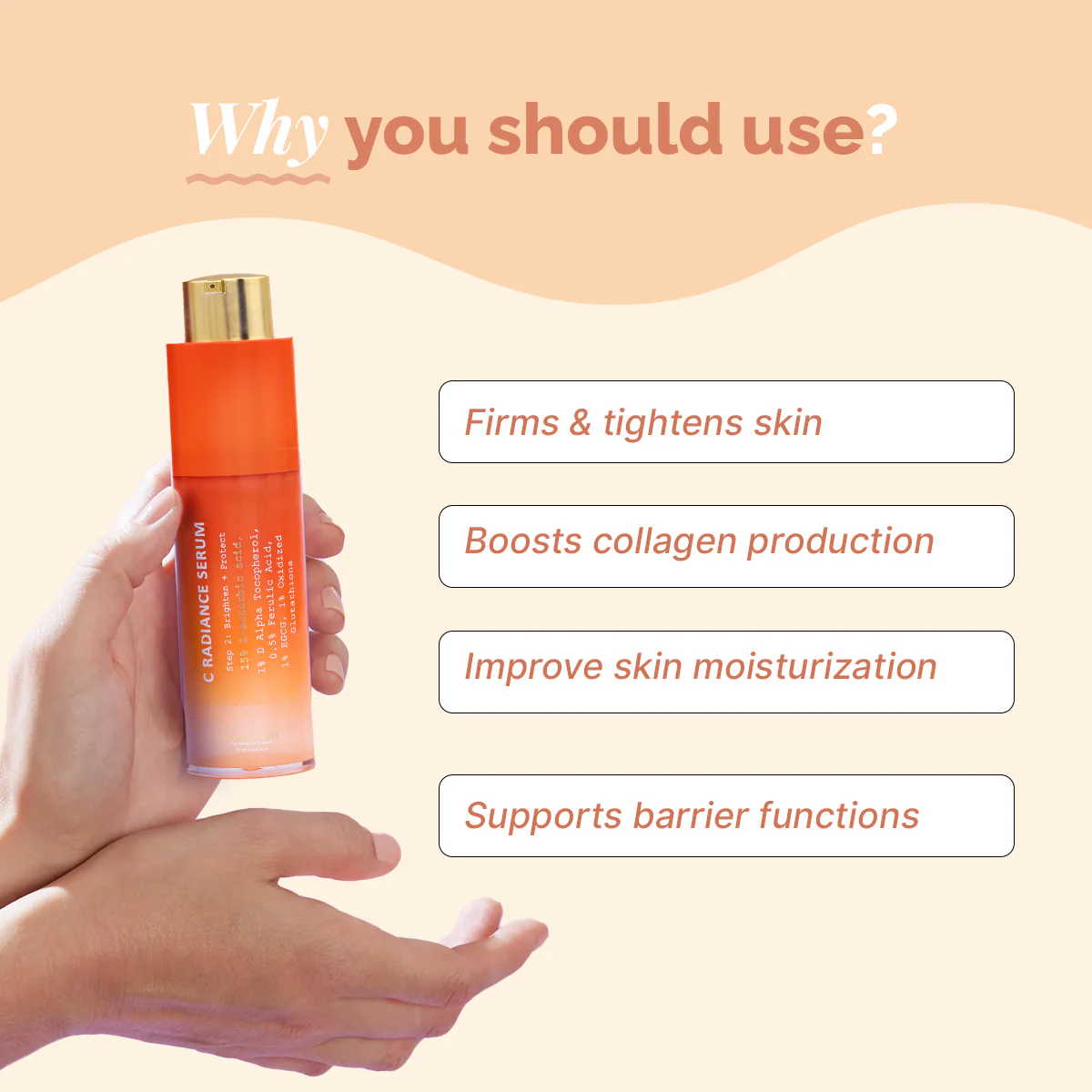 C Radiance Serum - 30ml (Beginner) - Advanced Ascorbic Acid Serum - Image 4