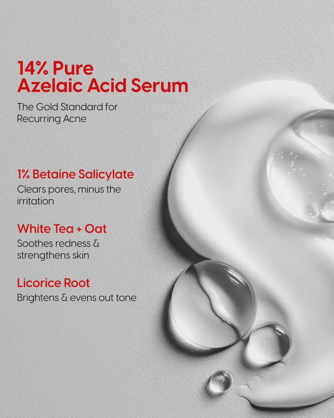 14% Pure Azelaic Acid Serum The Only Ingredient That Truly Ends Acne - Image 3