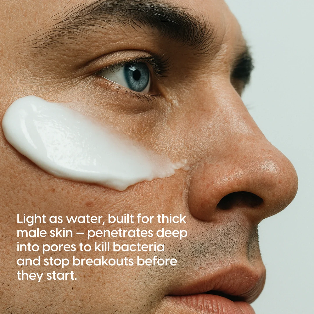 8% Pure Azelaic Acid Serum Ends Post-Shave Acne For Good - Image 5